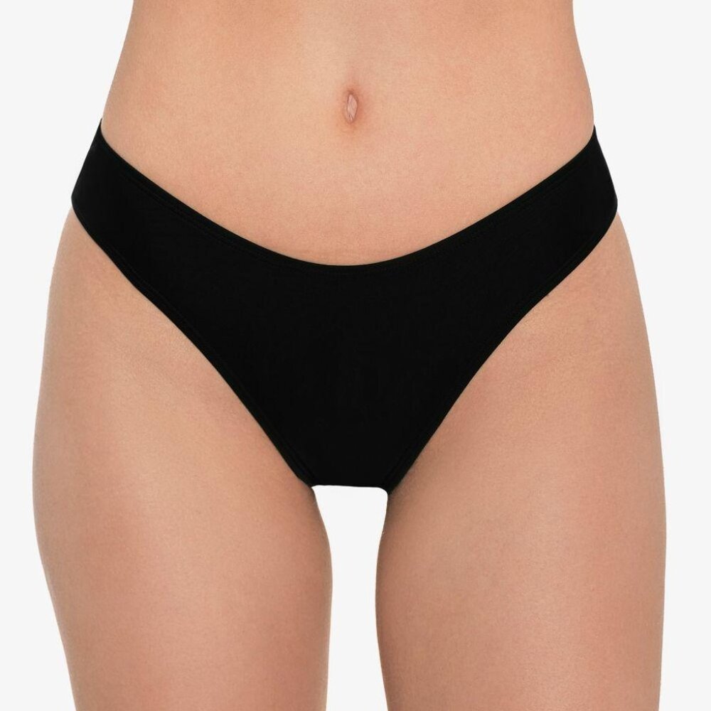 Salt Cove Juniors Scoop Hipster Bikini Black